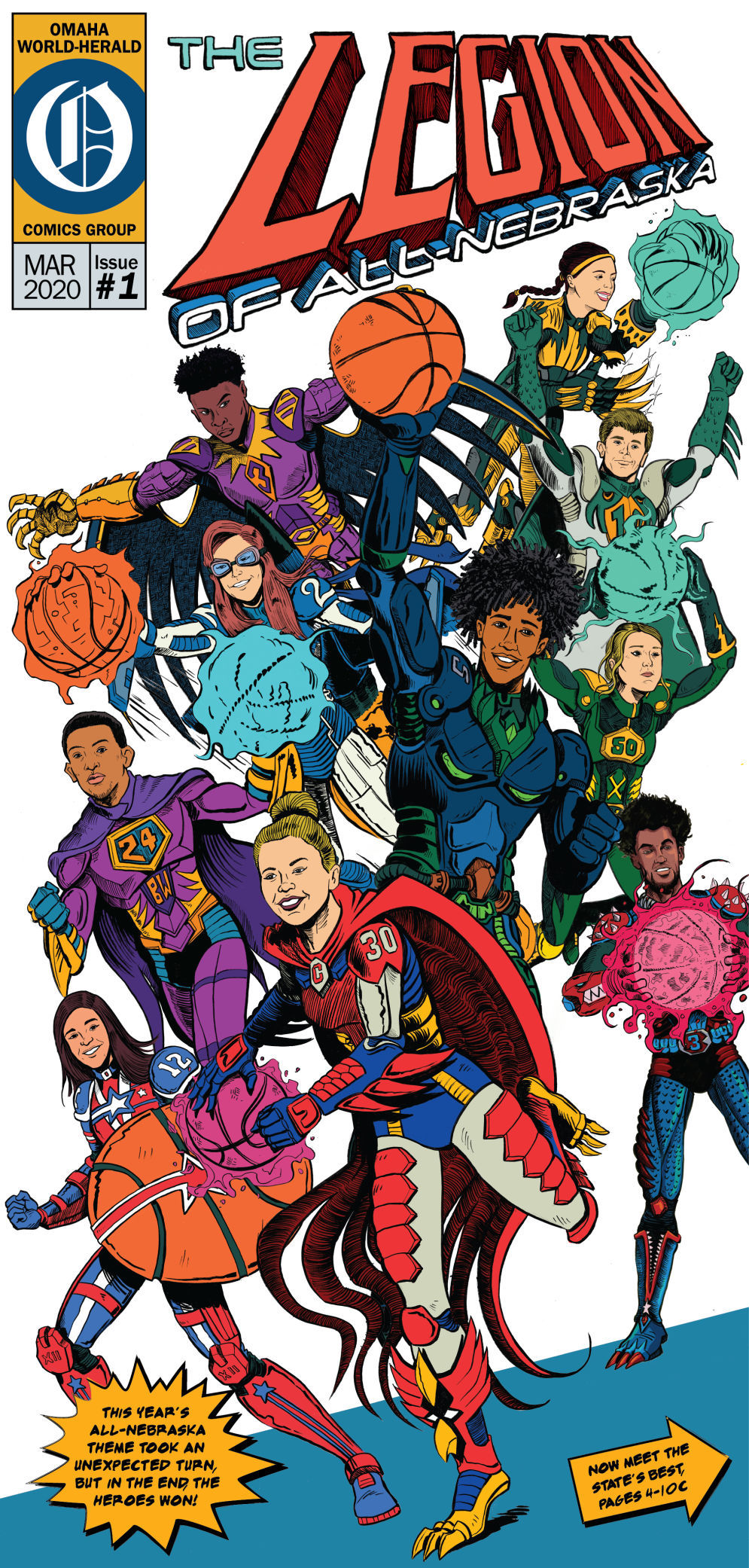 Print comic book cover